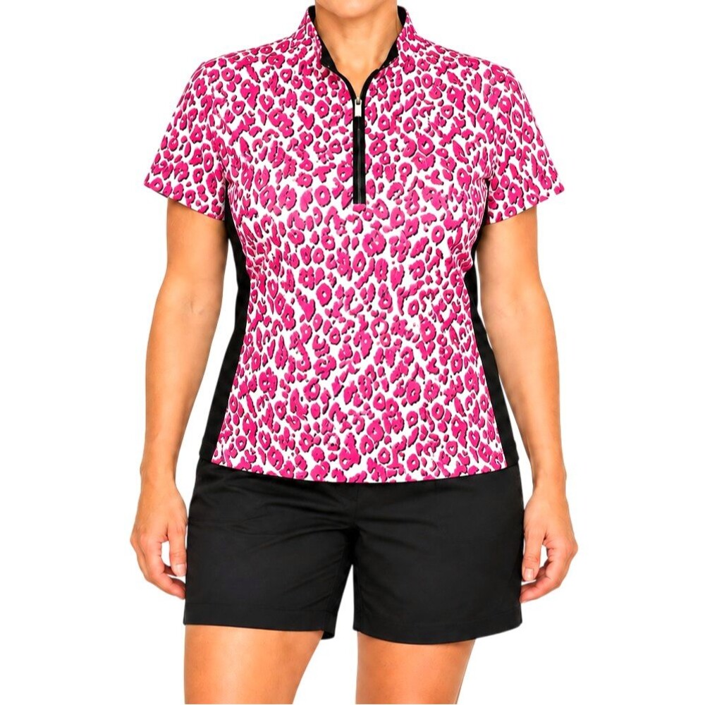 Tail Michelle Golf Top Womens Large UPF 50+ Wicking Breathable Jersey Shirt